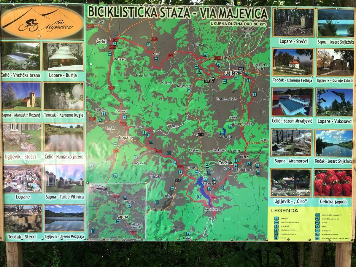 Вилла Jezero Snijeznica - Vikendica Экстерьер фото